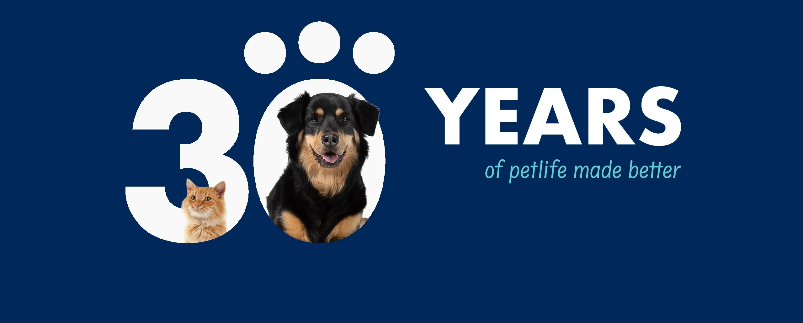 Royal Pet 30 year slider image